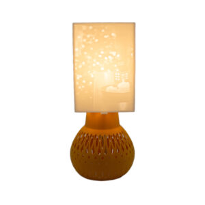 Egyedi, négyzetes, fényképes lámpa